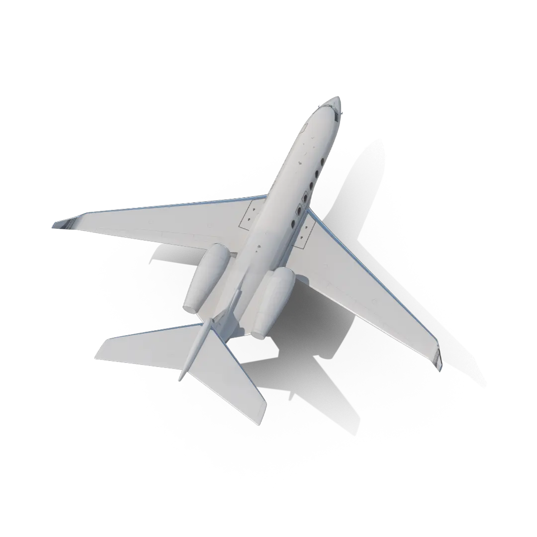 An airplane as the Customer Journey quickcard Header Image